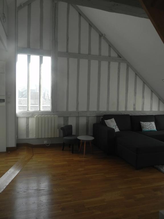 Appartement Rue Haute Honfleur Buitenkant foto